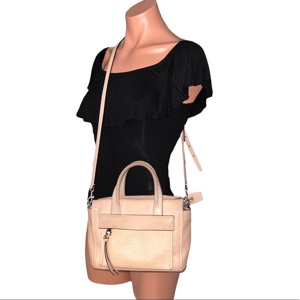 COACH Purse 'Bleeker Mini Riley' Crossbody Bag Peach Rose J1393-27923 - Picture 2 of 15